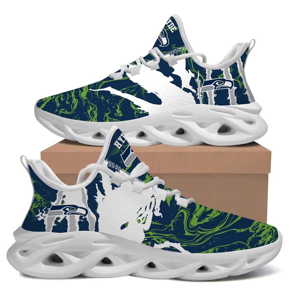 Seattle Seahawks American Football Max Soul Sneaker Running Sport Shoes