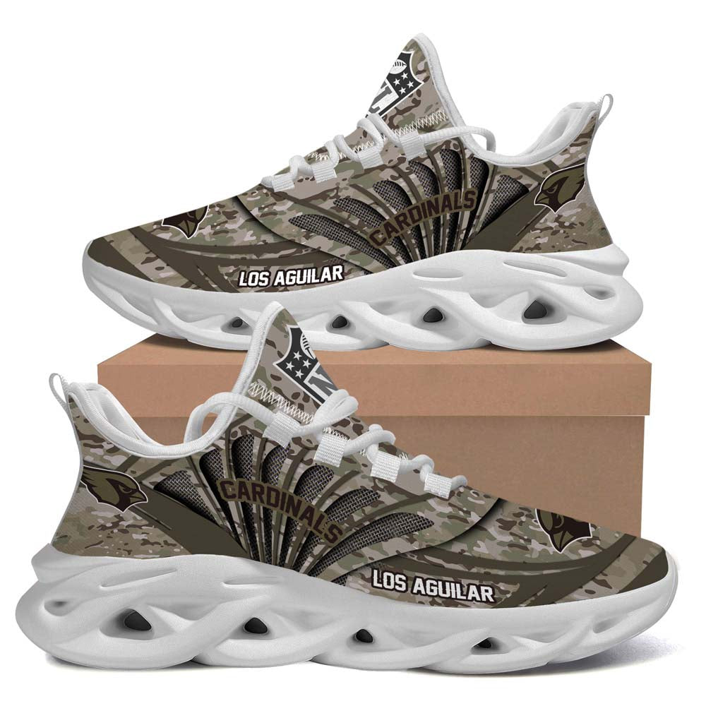 Arizona Cardinals NFL Personalized Camo 281 29 Max Soul Sneaker Running Sport Shoes