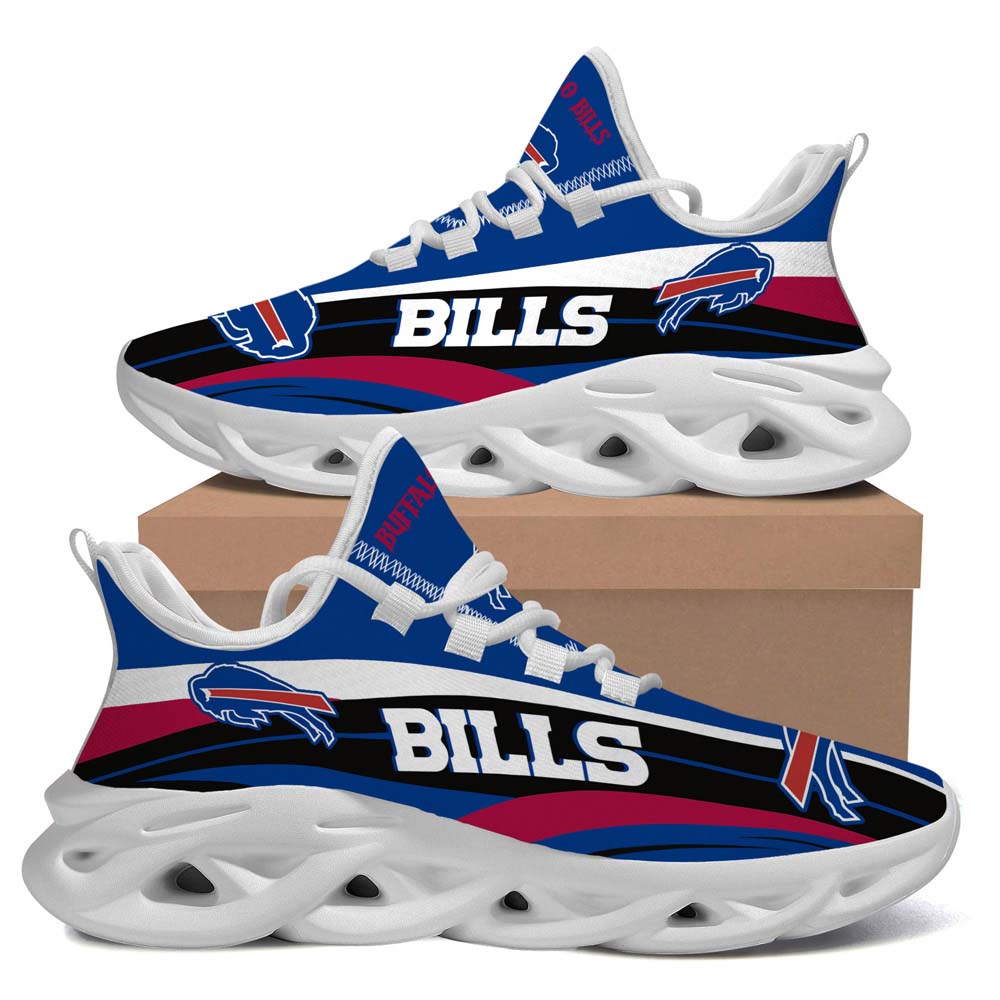 Buffalo Bills American Football Team Helmet Custom Name For Fans Max Soul Sneaker Running Sport Shoes