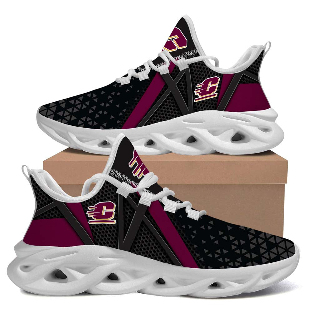Central Michigan Chippewas Max Soul Sneaker Running Sport Shoes