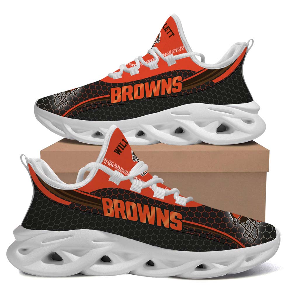 Cleveland Browns Luxury Max Soul Sneaker Running Sport Shoes