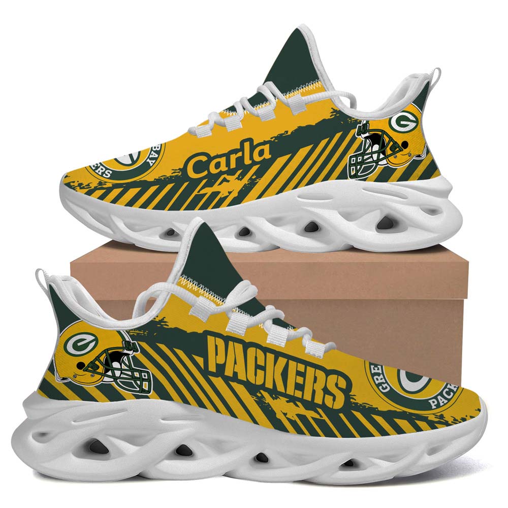 Green Bay Packers American Football Team Max Soul Sneaker Running Sport Shoes