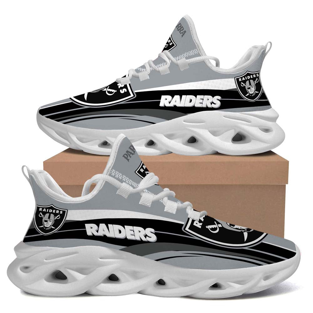 Las Vegas Raiders American Football Team Helmet Custom Name For Sport Lover Max Soul Sneaker Running Sport Shoes