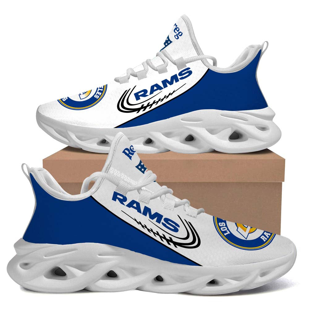 Los Angeles Rams Custom Personalized Max Soul Sneaker Running Sport Shoes