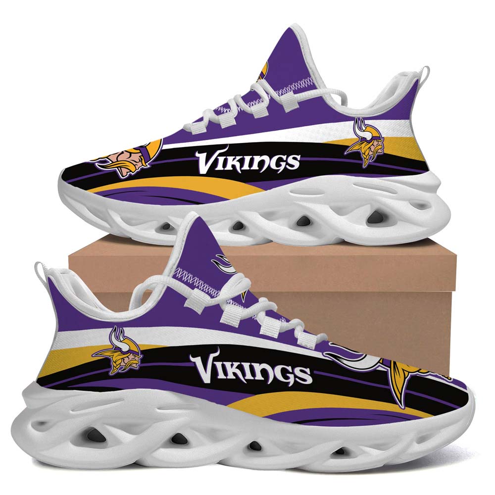 Minnesota Vikings Max Soul Sneaker Running Sport Shoes