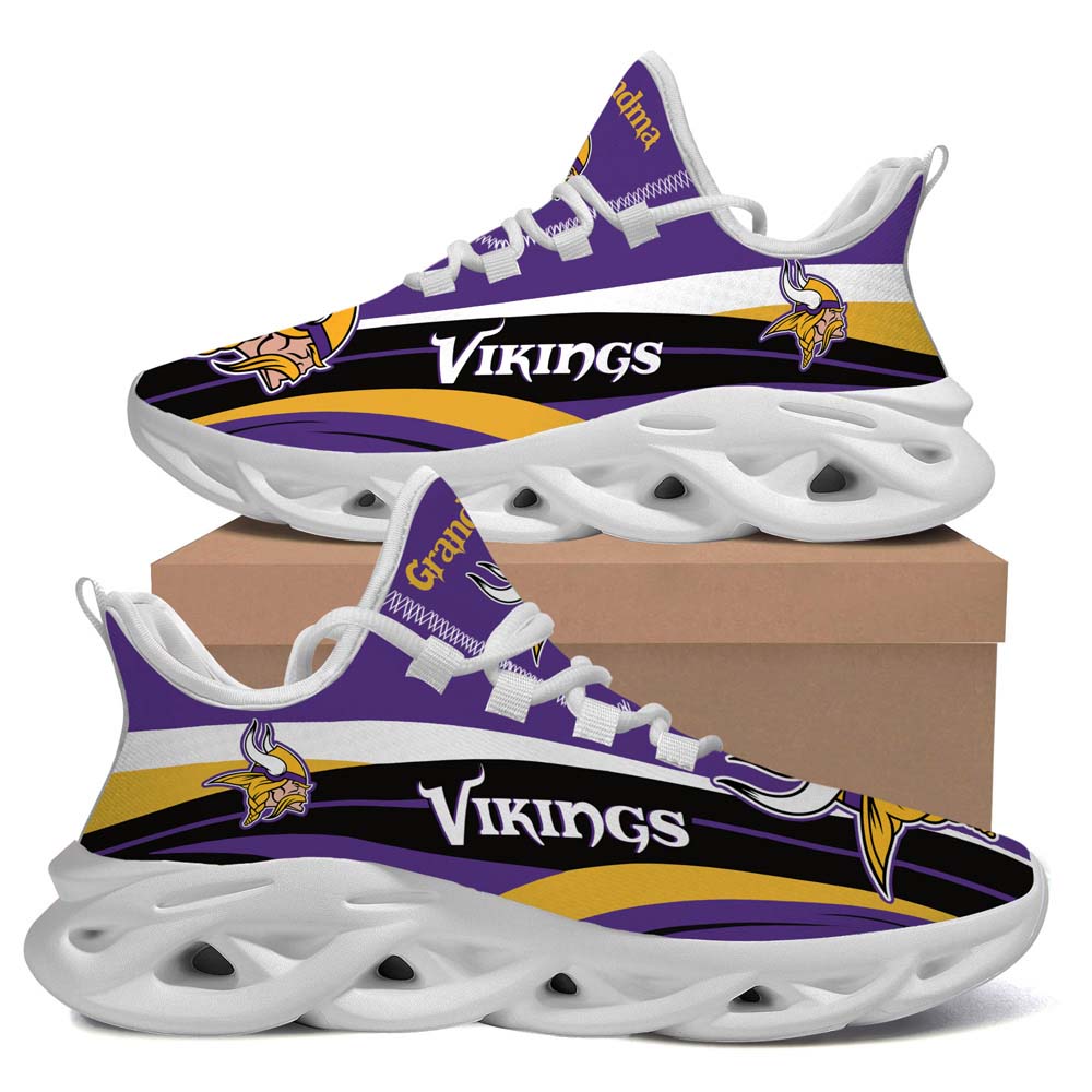 Minnesota Vikings Clunky Max Soul Sneaker Running Sport Shoes