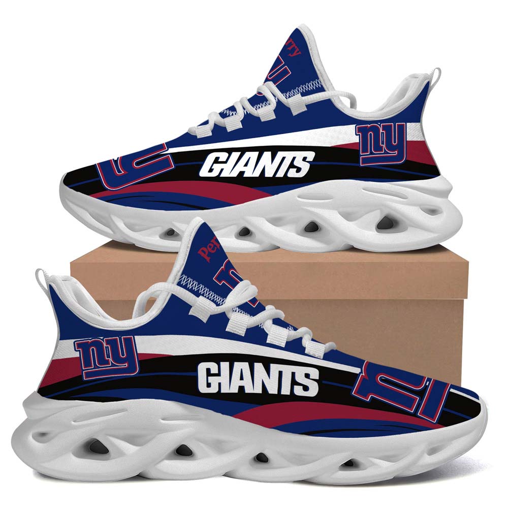 New York Giants Luxury Custom Name For Sport Lover Max Soul Sneaker Running Sport Shoes