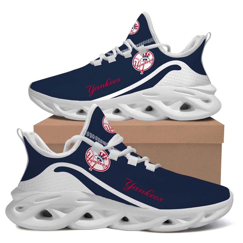 New York Yankees New Trending D Printed Clunky Max Soul Sneaker Running Sport Shoes