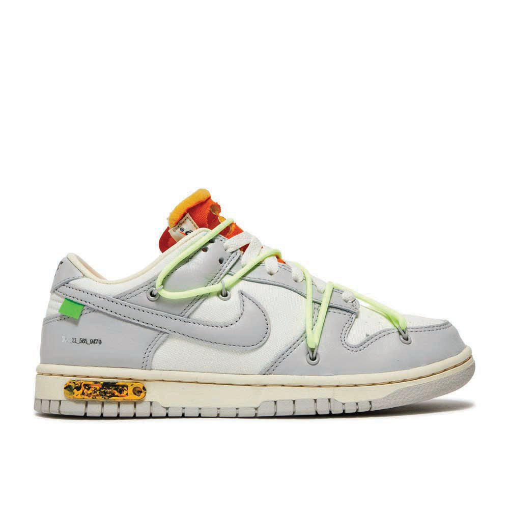 Nike Off-White x Dunk Low ‘Lot 43 of 50’ DM1602-128 Signature Shoe