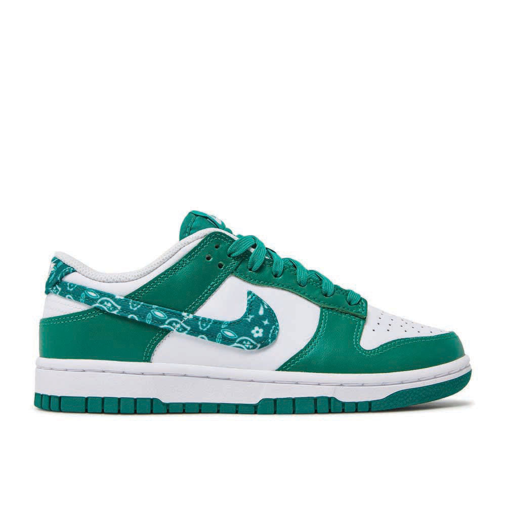 Nike Dunk Low ‘Green Paisley’ DH4401-102 Signature Shoe