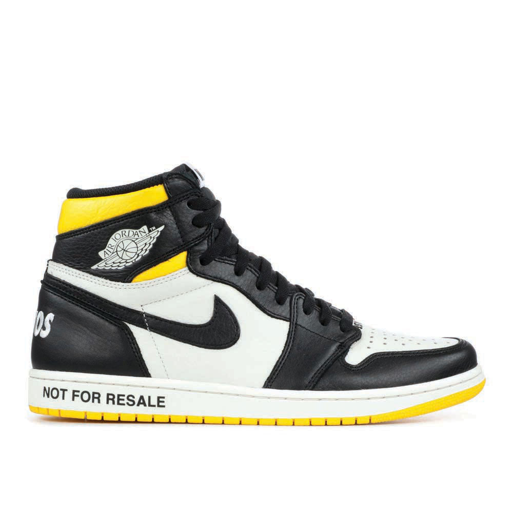 Air Jordan 1 Retro High OG NRG ‘Not For Resale’ 861428-107 Signature Shoe