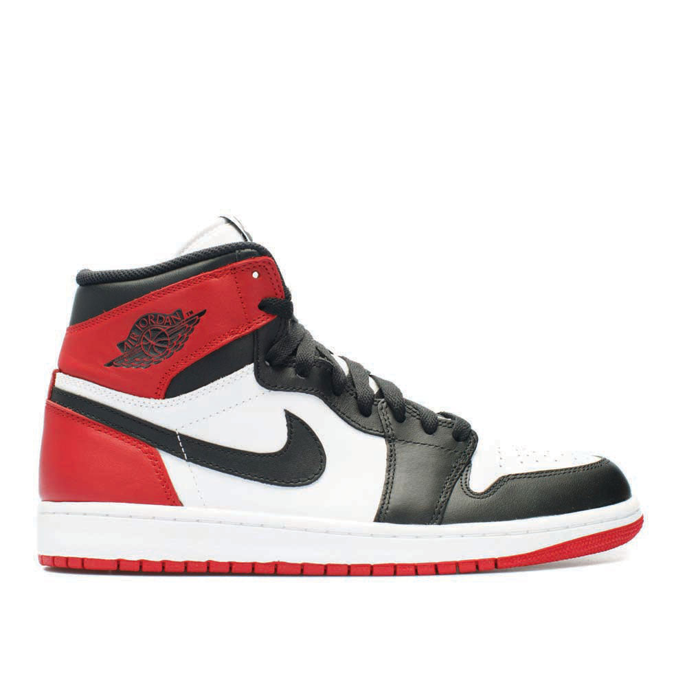 Air Jordan 1 Retro High OG ‘Black Toe’ 2013 555088-184 Signature Shoe