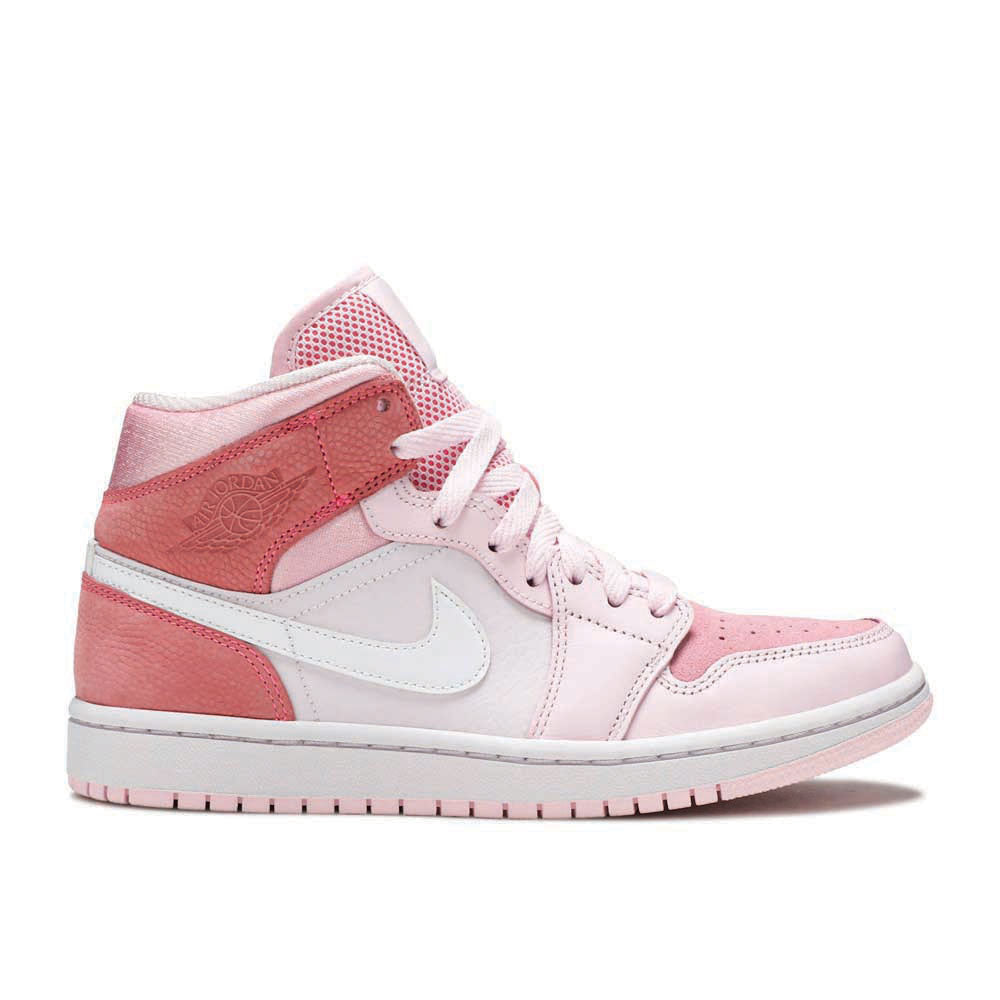 Air Jordan 1 Mid ‘Digital Pink’ CW5379-600 Classic Sneakers