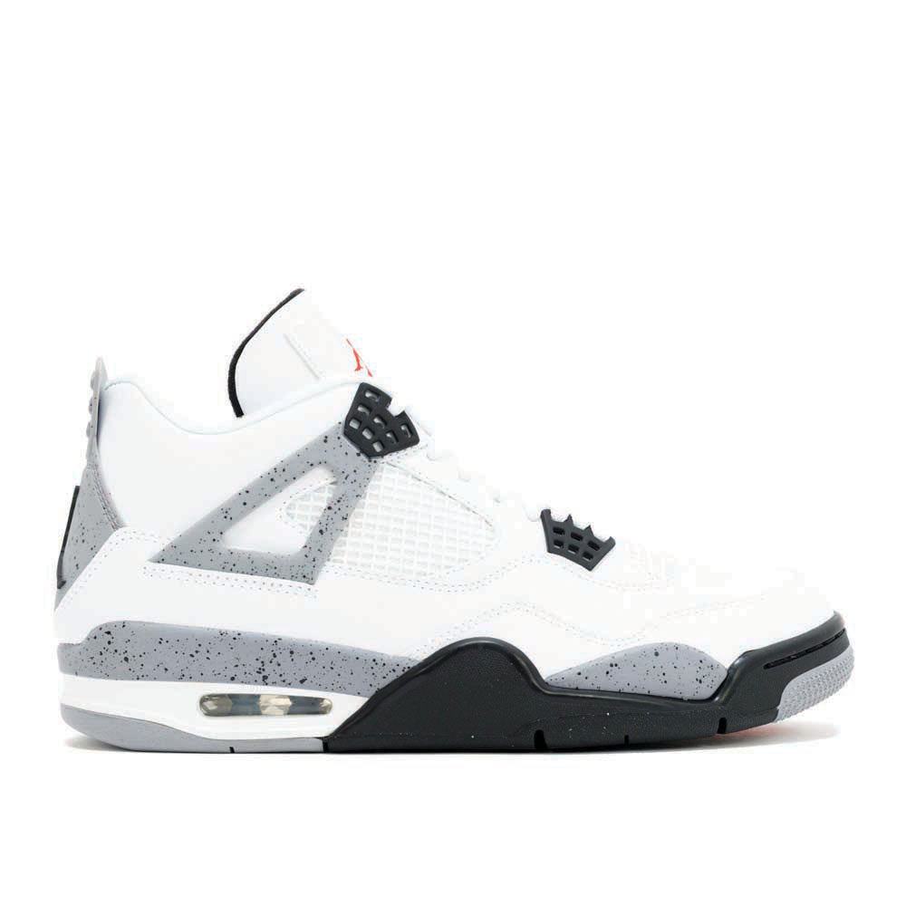 Air Jordan 4 Retro ‘Cement’ 2012 308497-103 Signature Shoe